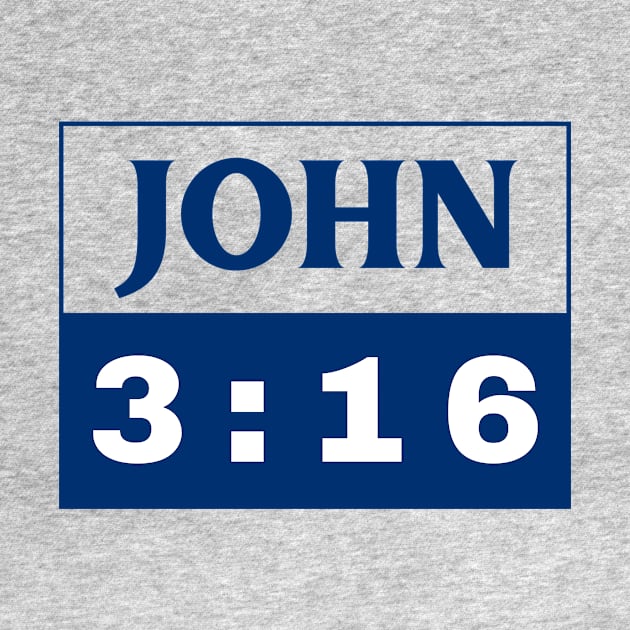 Bible Verse John 3:16 | Christian by All Things Gospel